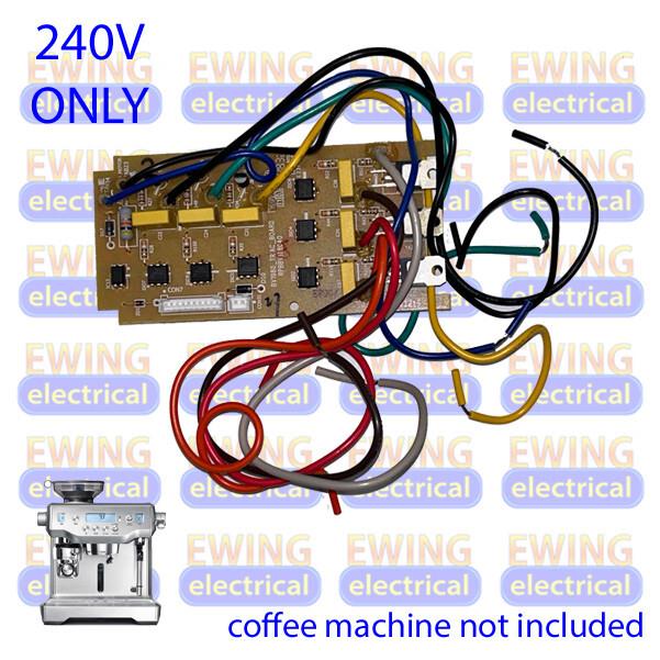 Breville Bes980 240v Triac Kit Part Bes980/02.12 Sp0001790