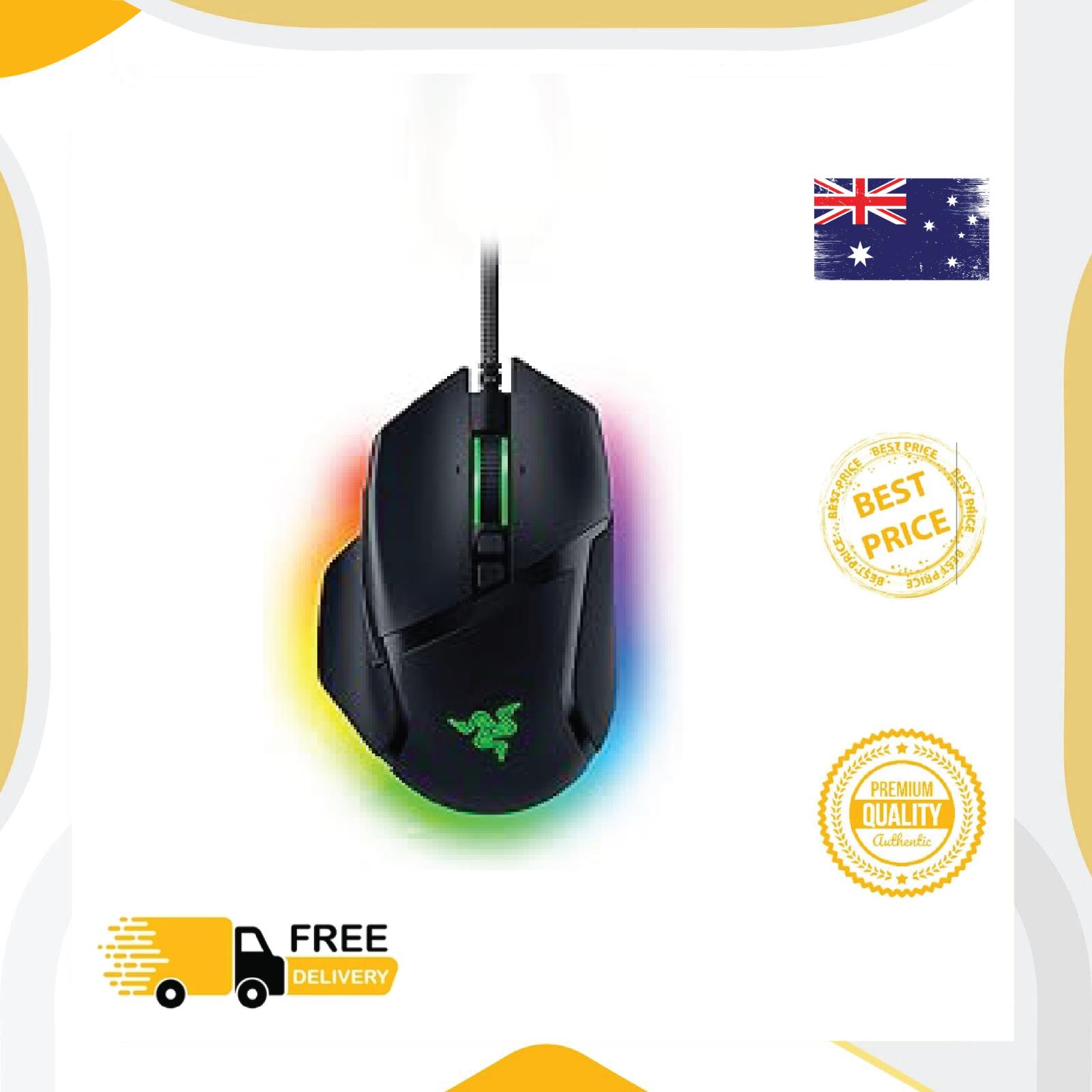 Razer Basilisk V3 Ergonomic Wired Gaming Mouse, Black