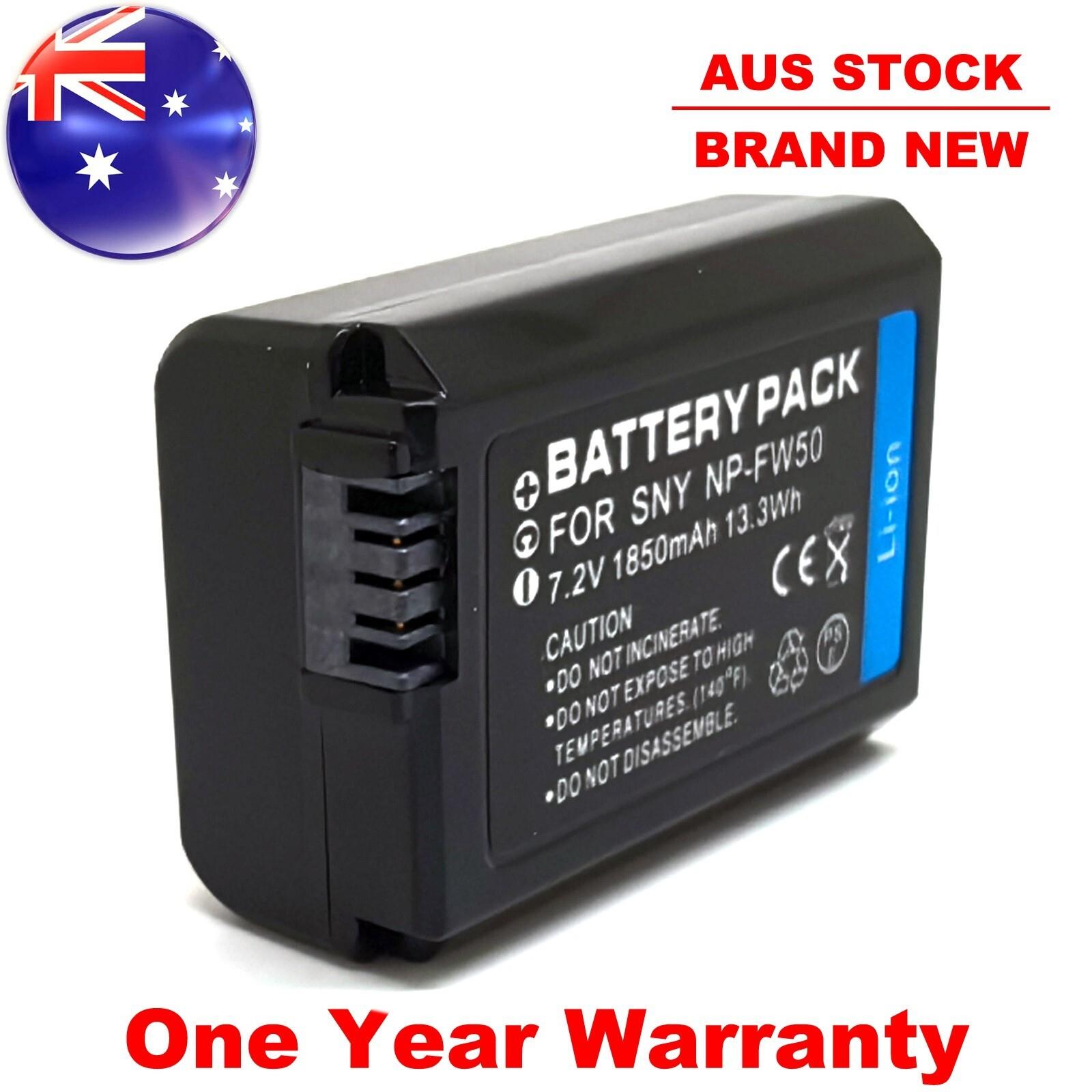 Battery For Np-fw50 Sony Alpha A6100 A6300 A6400 A6500 7 A7 Alpha 7 Ii