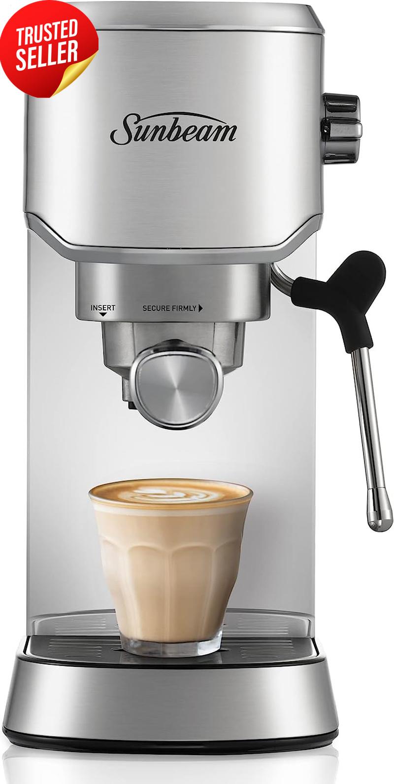 Compact Barista Espresso Machine Emm2900ss Manual 15 Bar Pump Steam