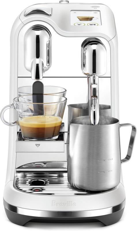 Breville Nespresso Creatista Pro Coffee Machine By Breville (sea Salt), Bne900ss