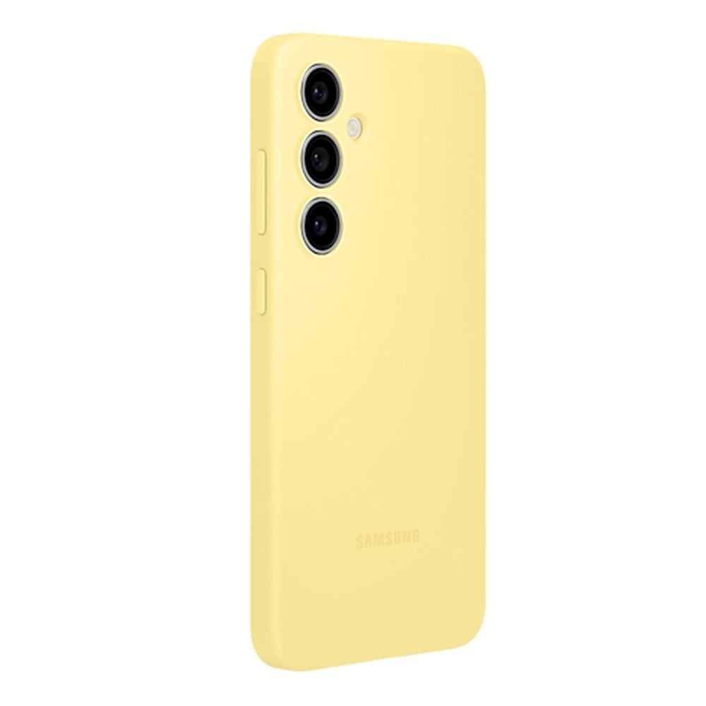 Samsung Silicone Case For Galaxy S24 Fe - Yellow
