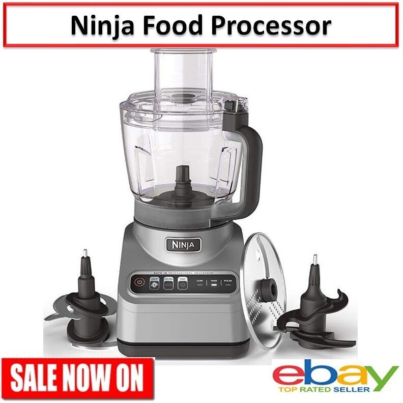 Ninja Food Processor Electric Chopper Shredder Meat Vegetable Slicer Puree Au