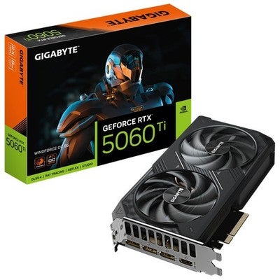 Gigabyte Geforce Rtx 5060 Ti Windforce Oc 8g Graphics Card