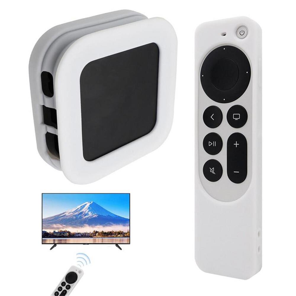Silicone Tv Box Case For Appletv 4k 2022 Protective Remote Cover High Quality