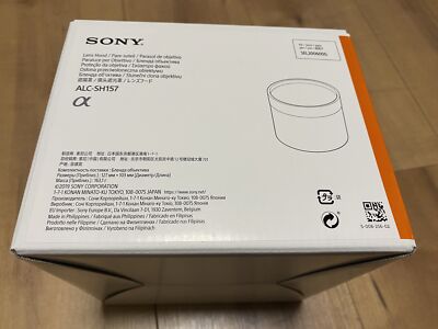 Sony Lens Hood For Sony Alc-sh157 For Fe 200-600mm F5.6-6.3 Oss(sel200600g)