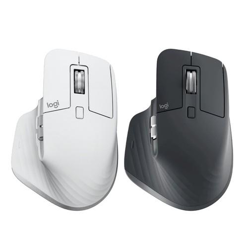 Logitech Mx Master 3s Performance 8k Dpi Wireless Mouse — Graphite/white