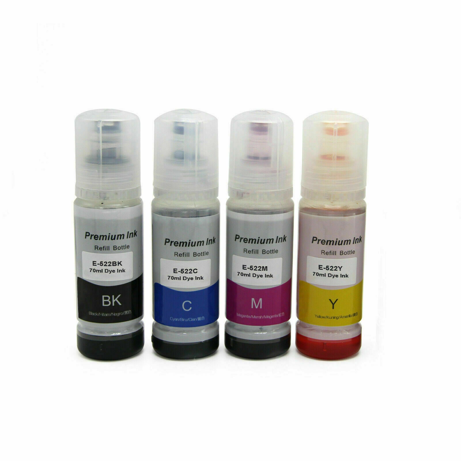Compatible T522 522 Ink Bottle For Epson Ecotank Et2810 Et1110 Et1810 Et4700