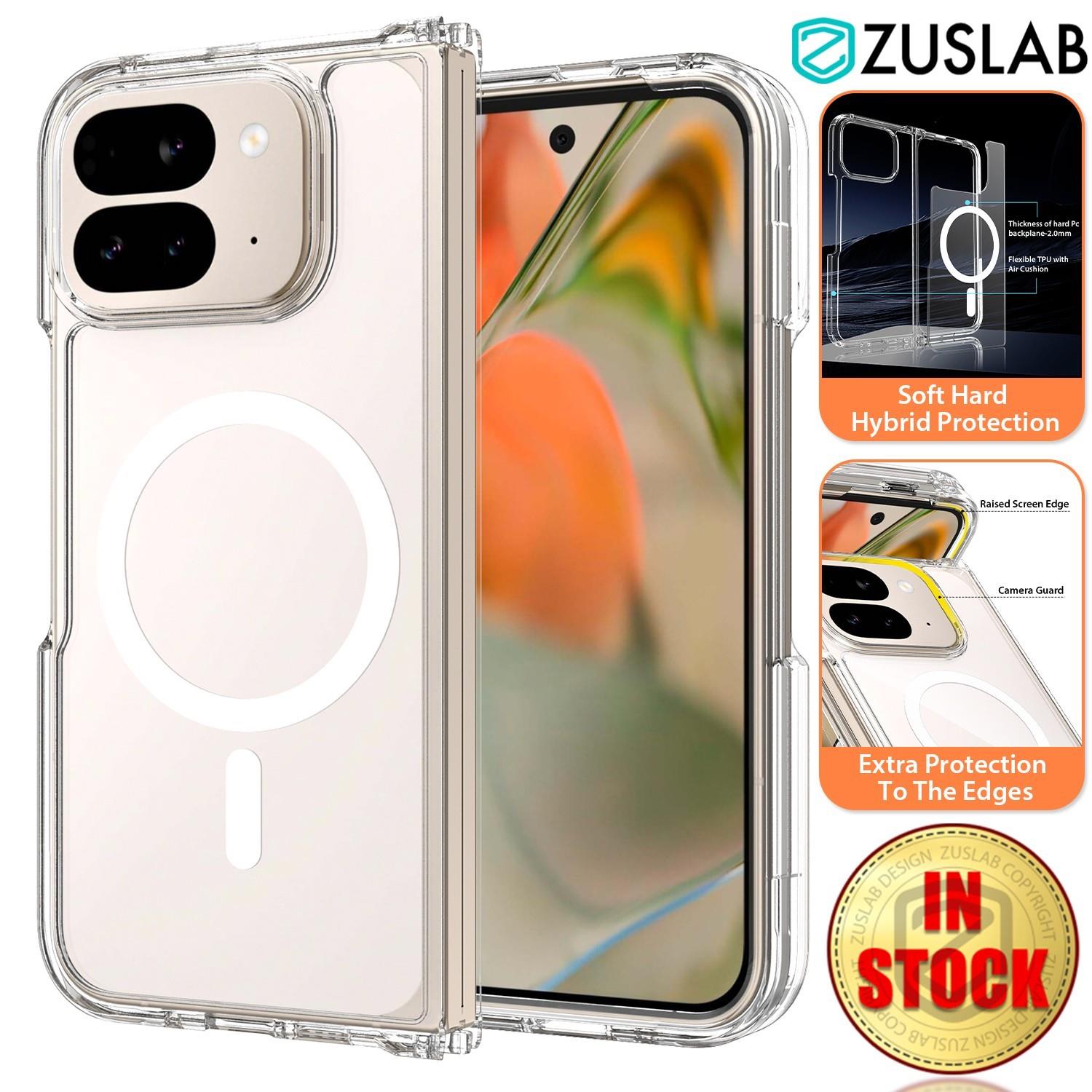 For Google Pixel 10 Pro Fold Case Ultra Clear Magnetic Shockproof Cover