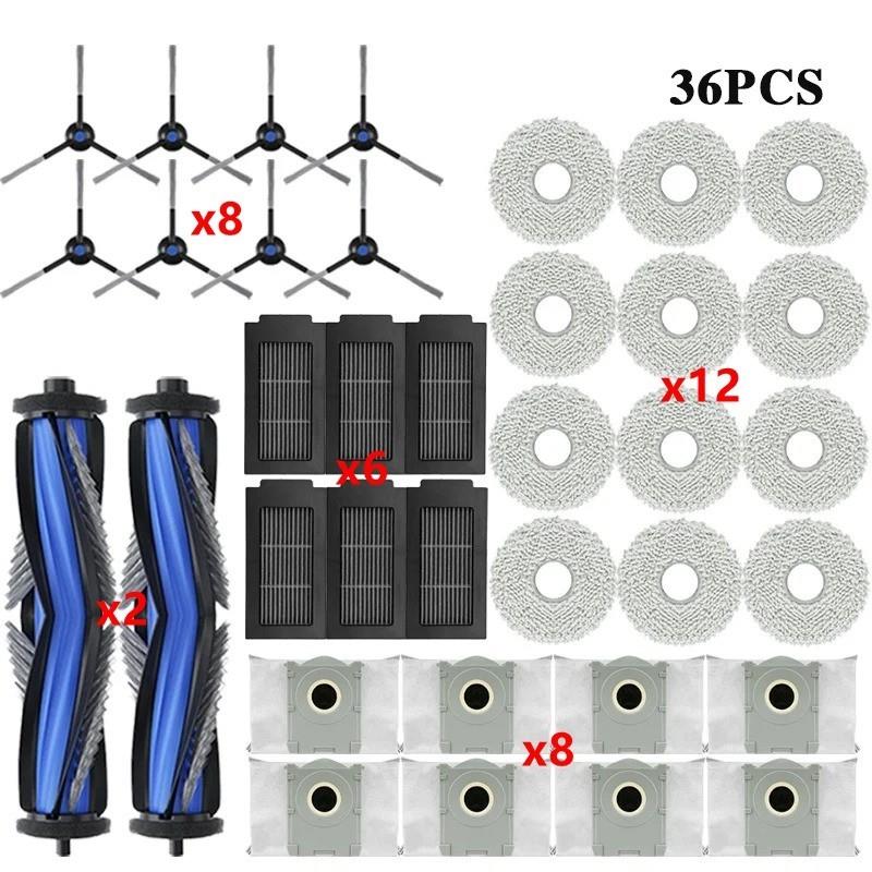 Replacement Kit For Ecovacs Deebot T50 Pro Omni/ T50 Omni Robot Vacuum Dust Bag