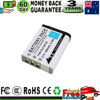 Battery For Fuji Fujifilm Np-95 Np95 Finepix Real 3d W1 X100 X100s X100t