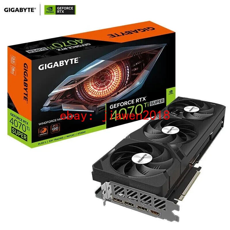 Gigabyte Geforce Rtx 4070ti Super Windforce Max Oc D6x 16gb Gaming Graphics Card