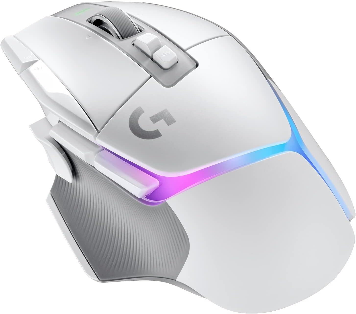 Logitech G502 X Plus Lightspeed Wireless Rgb Gaming Mouse - White - Lightforc...