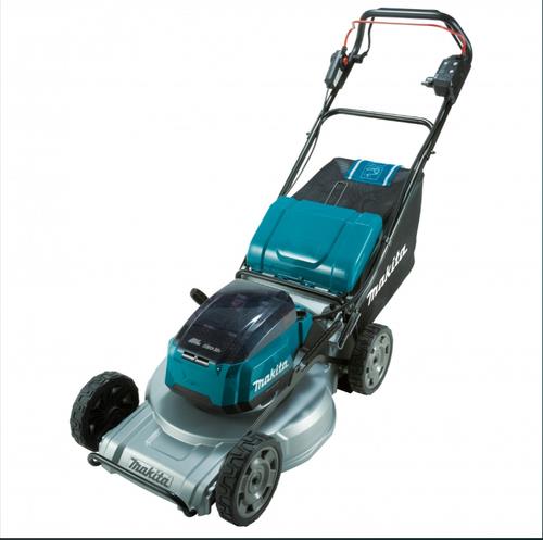 Makita Self-propelled Lawn Mower Combo Kit 36v (18v X 2) 5.0ah Li-ion Dlm53...