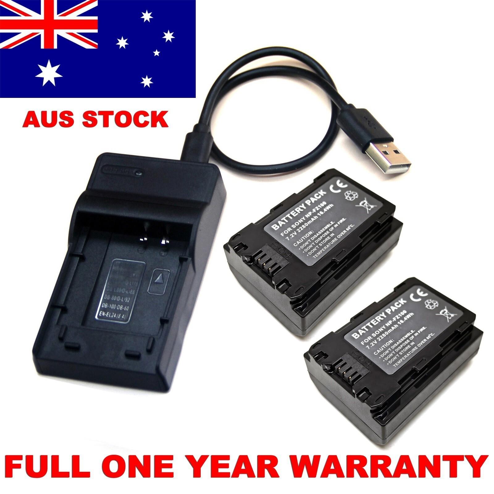 Battery / Usb Charger For Sony Alpha A7r Iv (a) Α7r Iv (a) Alpha A7r V Α7r V