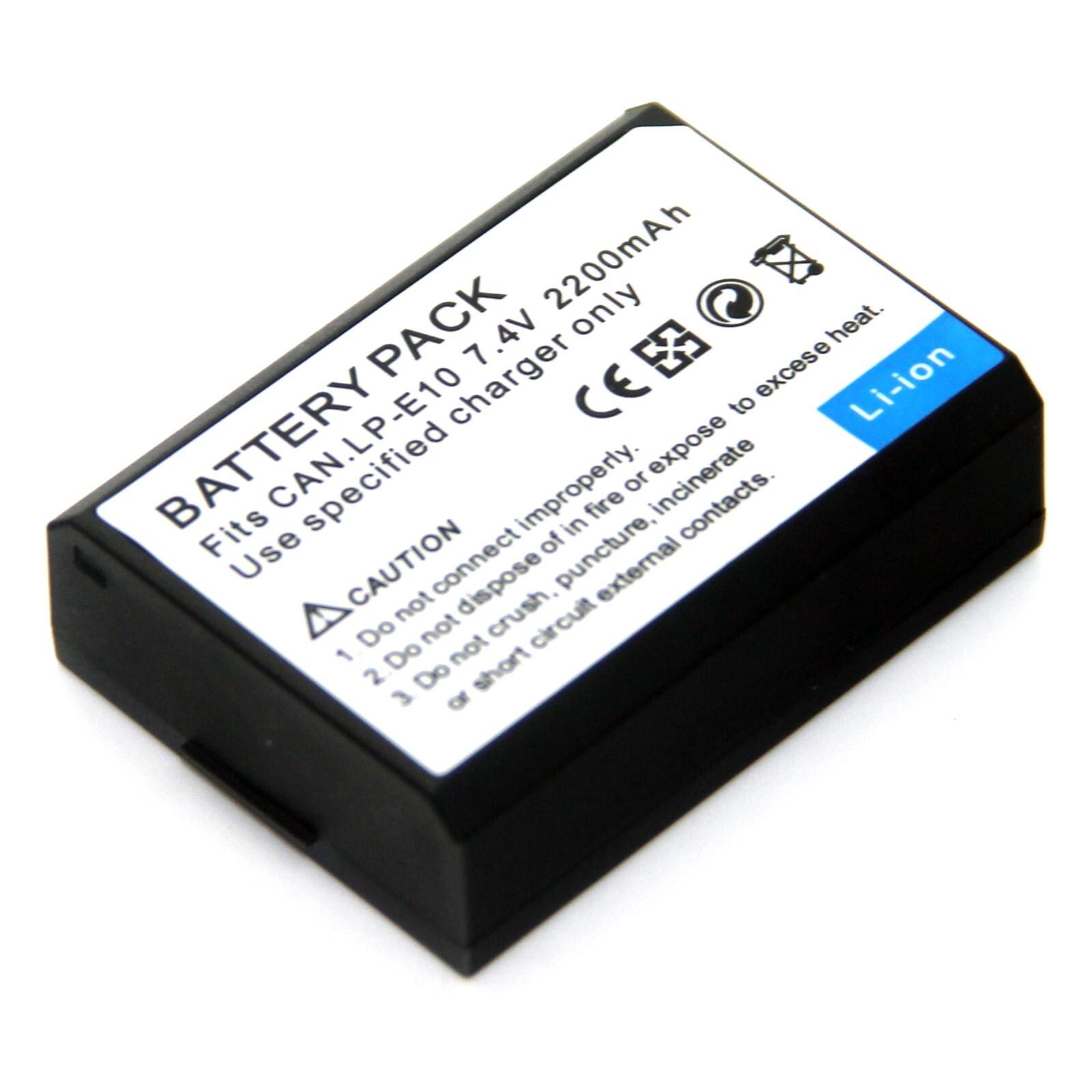 Battery For Canon Eos 1100d Eos 1200d 1300d 1500d Eos 2000d Eos 3000d Eos 4000d