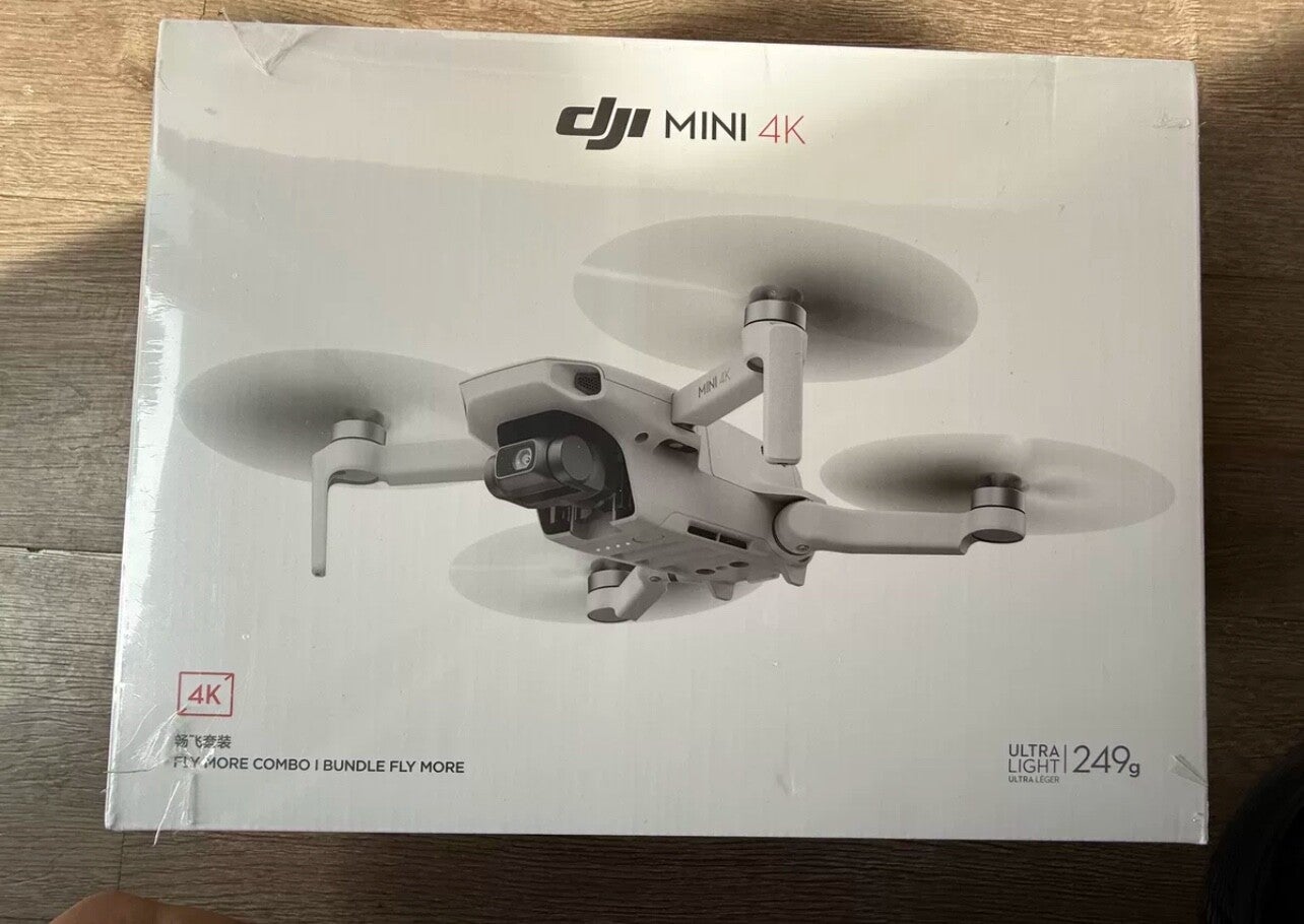 Dji Mini 4k Drone Fly More Combo With Box (new)