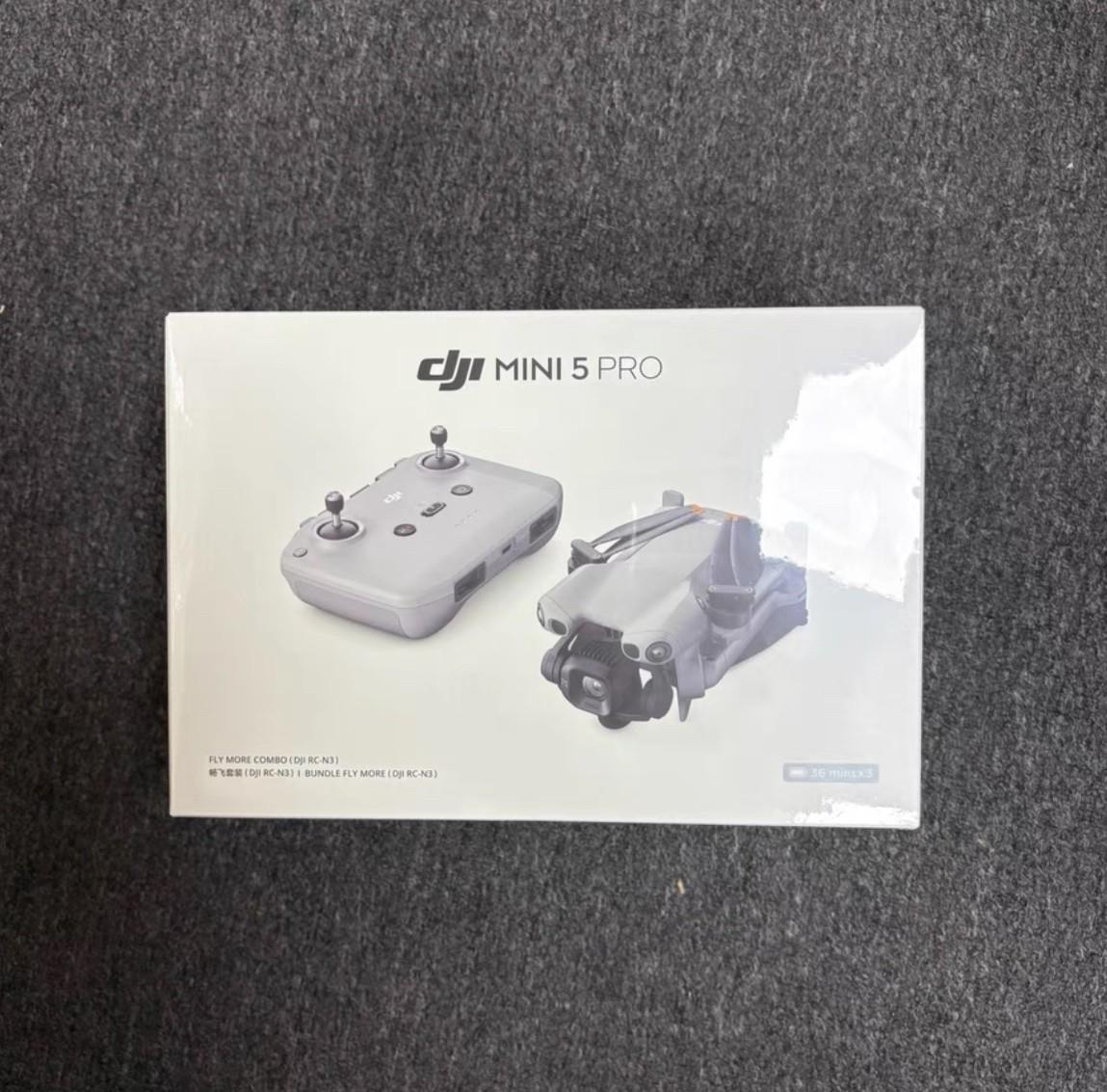 Dji Mini 5 Pro Fly More Combo (rc-n3) With Box (new)