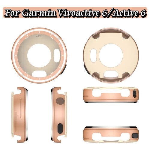 Metal Protective Case For Garmin Vivoactive 6 Active 6 Smartwatch Parts