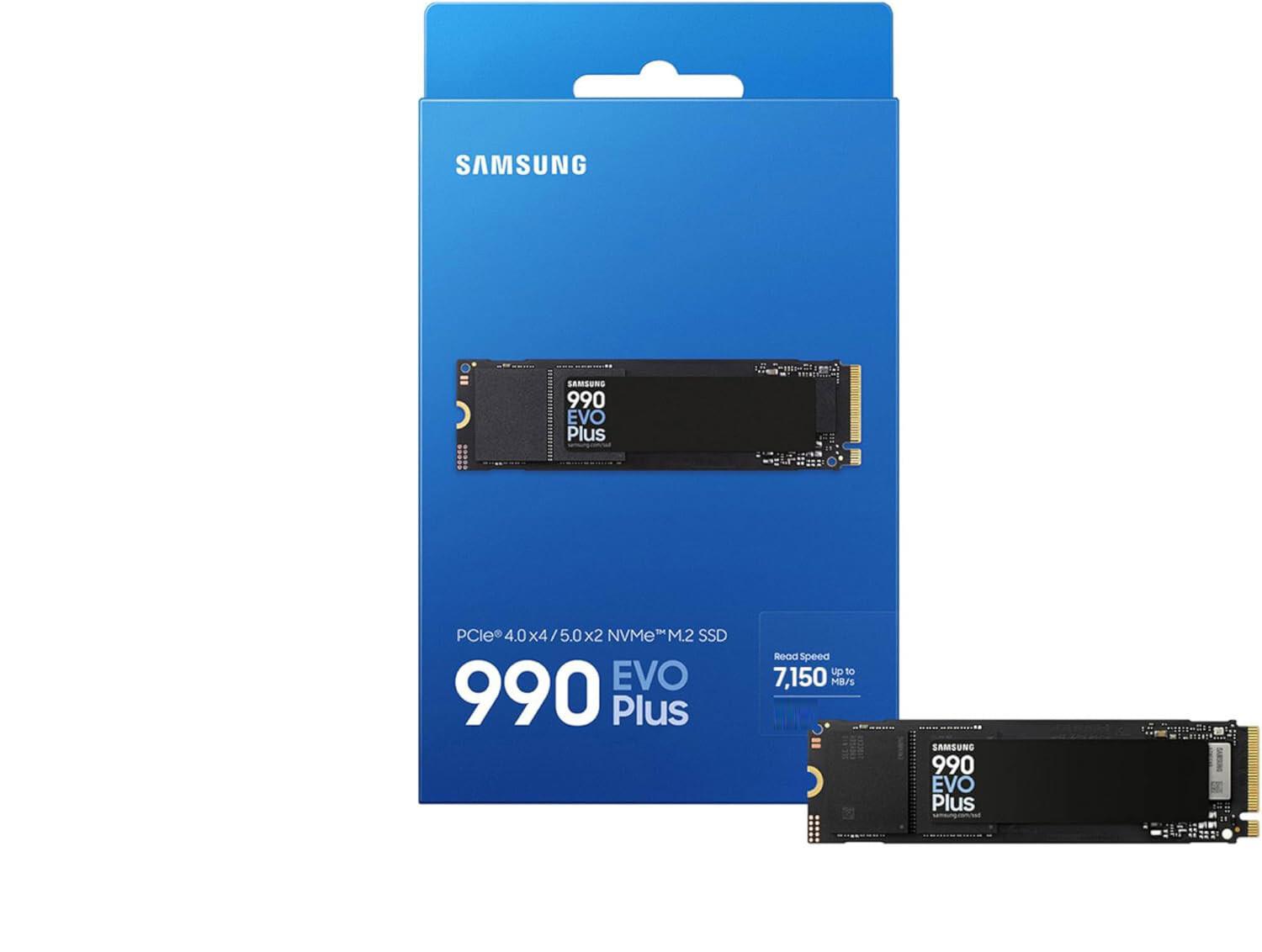 Samsung 990 Evo Plus 4tb Nvme 1.3 M.2 (2280) 3-bit Mlc V-nand Ssd
