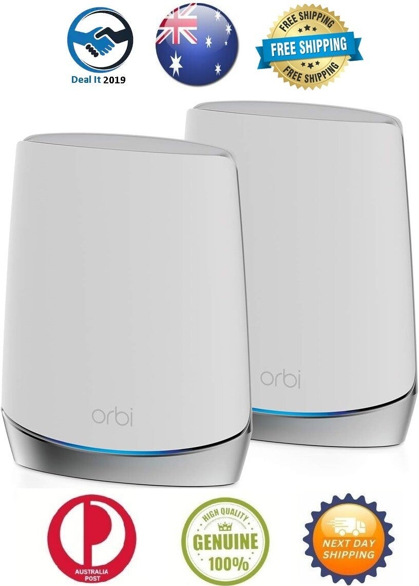 Netgear Orbi Whole Home Tri-band Mesh Wifi 6 System (rbk752)