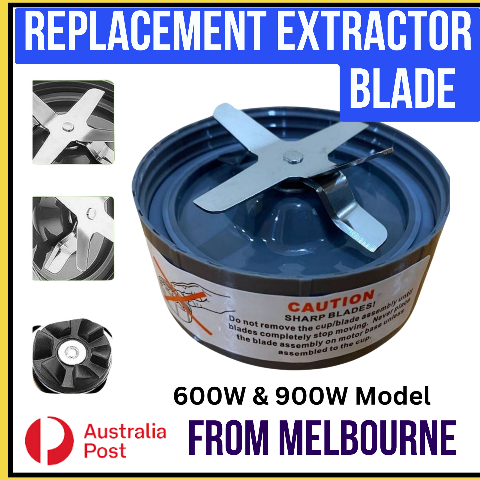 Replacement Extractor Blade, Fit For Nutribullet 600w / 900w Pro Extractor Blade