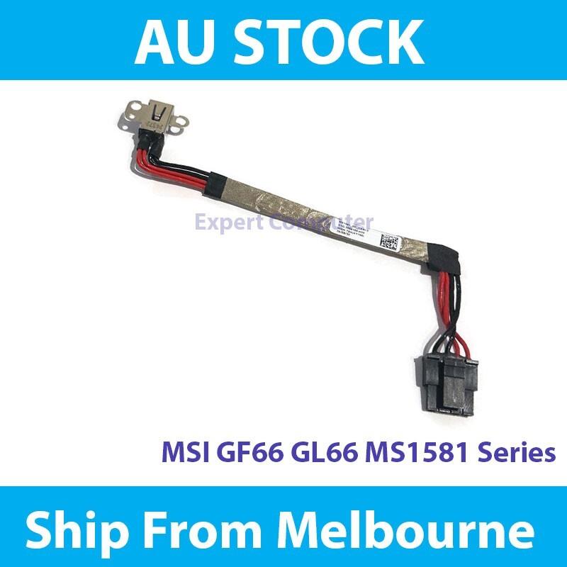 Dc Power Jack For Msi Katana Gf66 11ue 11ug 12ue 12uc 12ud Ms-1581 Ms1581