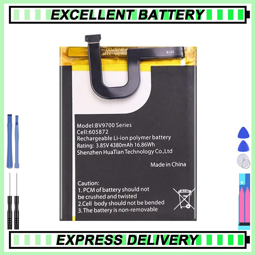 Bv9700 4380mah Mobile Phone Batteries For Blackview Bv9700pro Series 605872