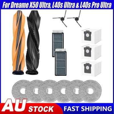 Accessories Kit For Dreame X50 Ultra, L40s Ultra & L40s Pro Ultra Robot Vacuums
