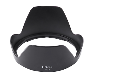 Hb 25 Lens Hood For Nikon Af 24 85mm F/2.8 4d Af S Vr Ed 24 120mm F/3.5