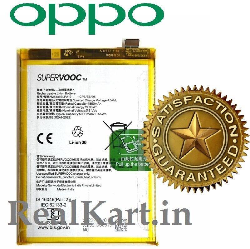 Free Express Genuine Oppo A18/a38/ A58 4g/a79 5g... Blpa19 Battery Replacement