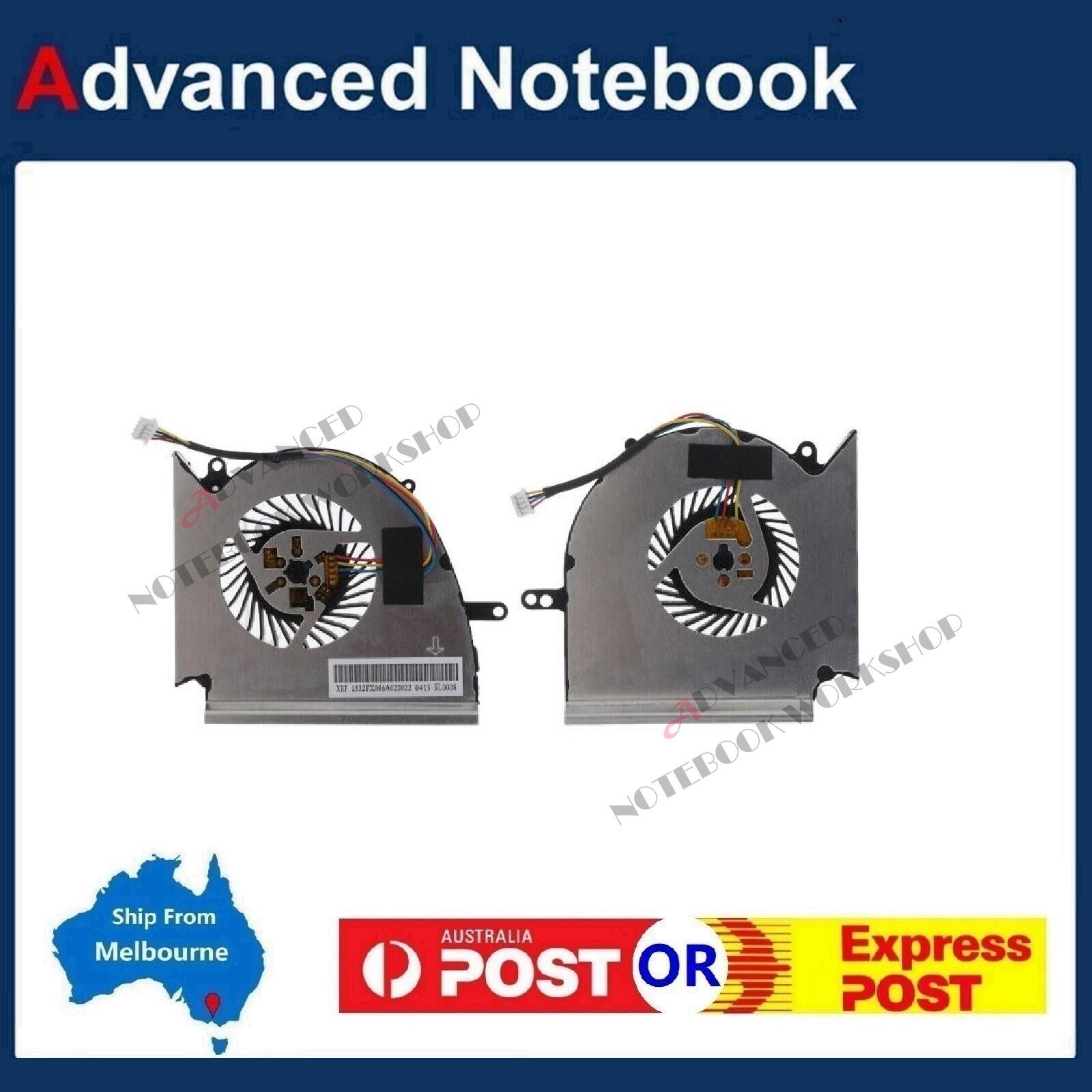 Cpu Gpu Cooling Fan For Msi Raider Ge73 Ge75 Raider N414 N417 Ms-17e2