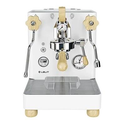 Lelit Bianca V3 White With Maple Wood Coffee Machine - 2yr Warranty