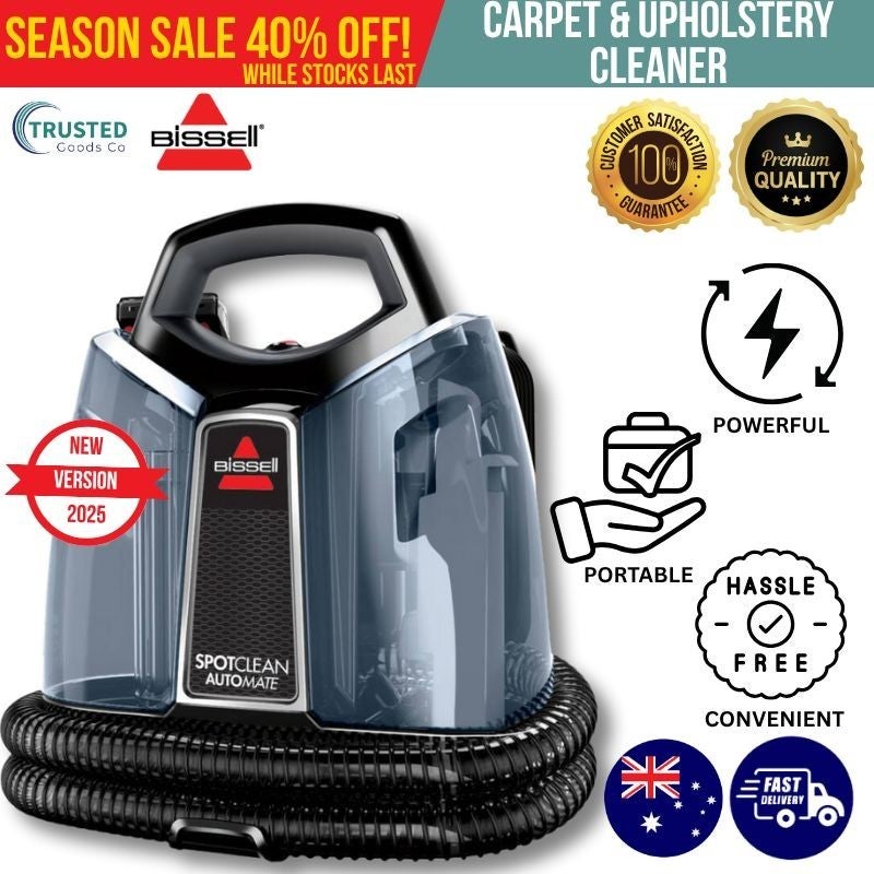 Bissell Portable Auto Spot Clean Professional Carpet Upholstery Shampooer