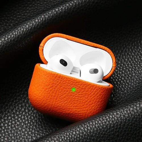 For Apple Airpods Pro 3/2 Airpods 2nd 3rd 4th Gen Leather Case Shockproof Cover