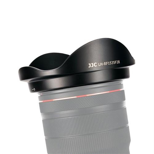 Jjc Reversible Lens Hood For Canon Rf 15-35mm F2.8l Is Usm Lens On Eos R R5 R6