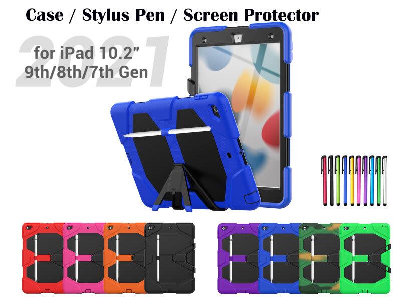 Heavy Duty Survivor Shockproof Case For Apple Ipad 9th 8th 7th Gen10.2-inch
