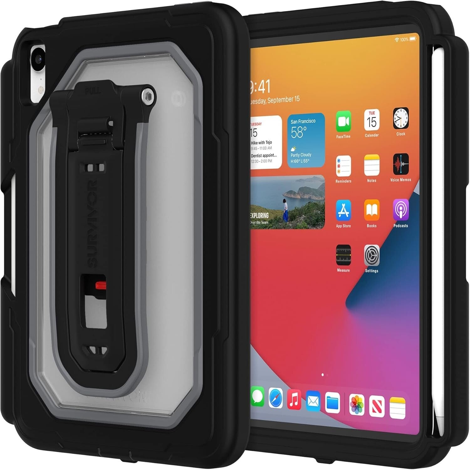 All Terrain For 6th Generation Ipad Mini, Black