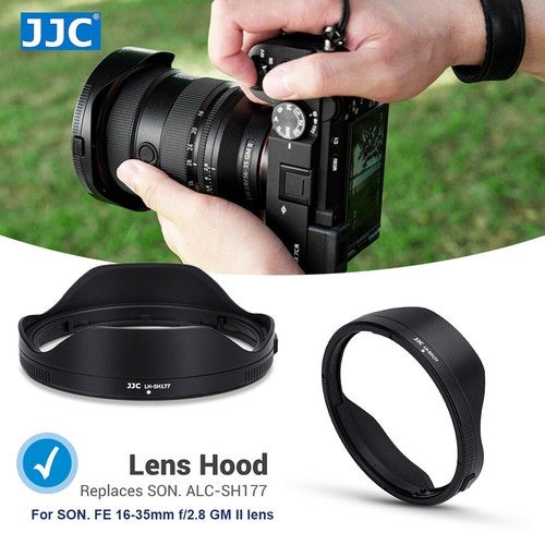 Reversible Alc-sh177 Lens Hood For Sony Fe 16-35mm F/2.8 Gm Ii Lens Sel1635gm2