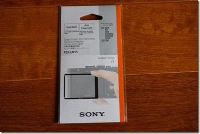 Sony Camera Semi-hard Protective Sheet Pck-lm15 For Dsc-rx1 / Dsc-rx100