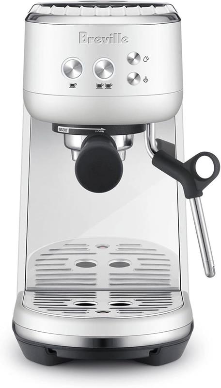 Breville The Bambino Espresso Machine, Sea Salt, Bes450sst