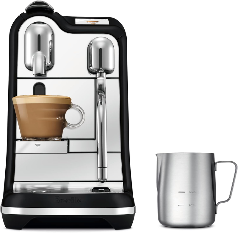 Breville Nespresso Creatista Pro Coffee Machine By Breville (black Truffle), Bne