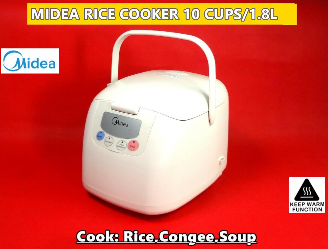 Midea Deluxe Fuzzy Logic Multi-function Rice Cooker Rice Congee Soup Mb-fd50