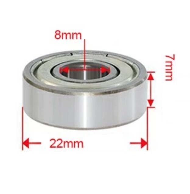 Genuine Fisher And Paykel Hoover Dryer Rear Drum Bearing 608z