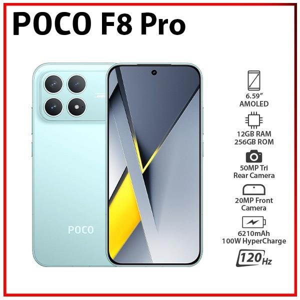 Xiaomi Poco F8 Pro 5g Blue 12gb+256gb Dual Sim Unlocked Android Mobile Phone Au