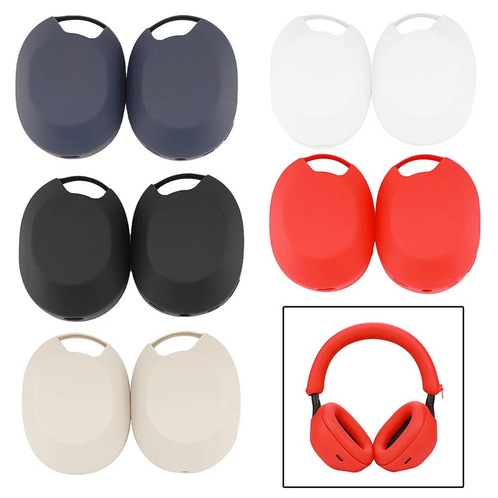 Headphone Shell Cover For Wh-1000xm5 Headphones Cover Wear-resistant Silicone