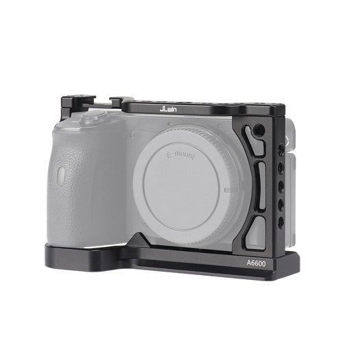 Camera Cage With Nato Rail For Sony Alpha A6600 Mirrorless Camera Aluminum