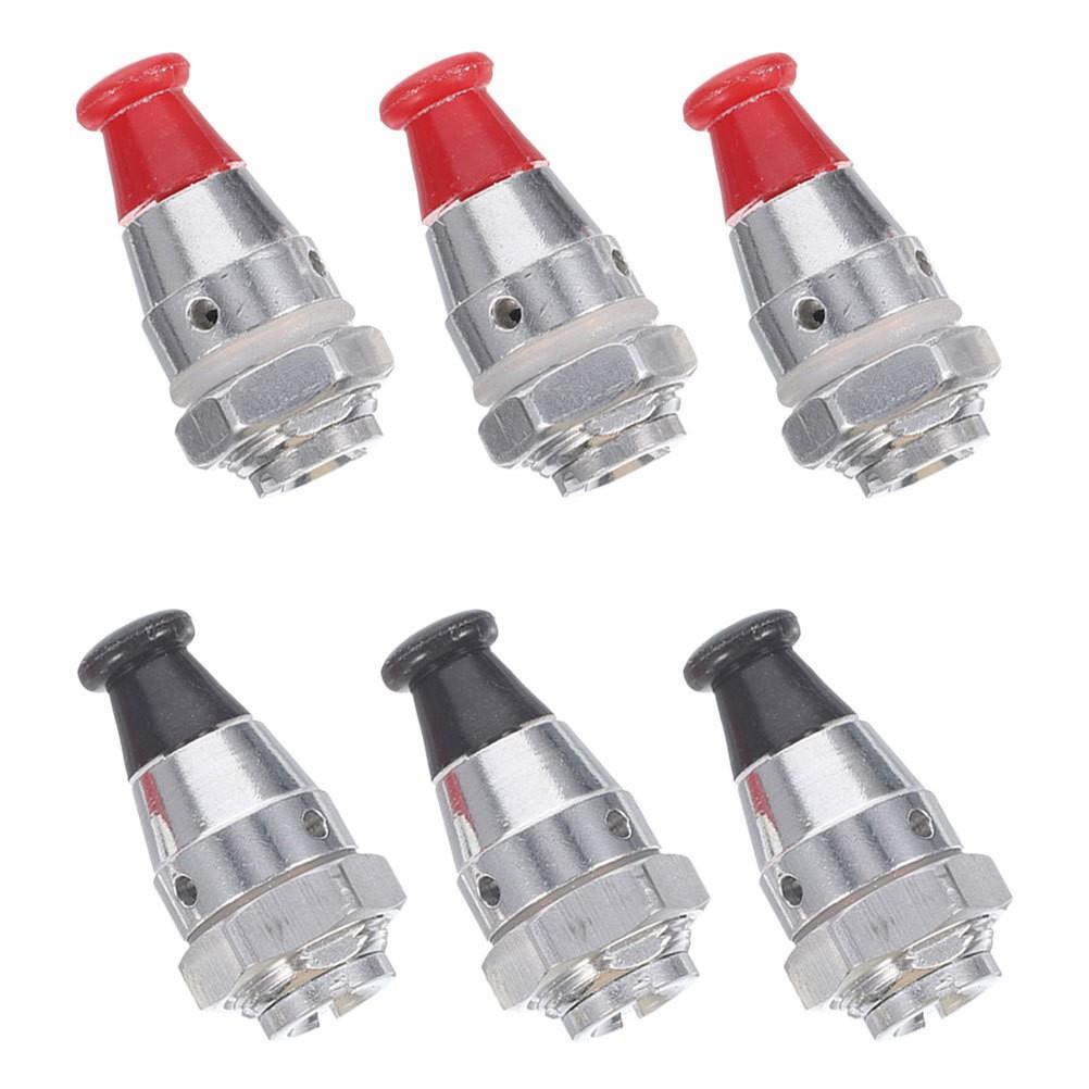 6 Pcs Pressure Cooker Valve Accessories Aluminum Alloy Safety Replacement