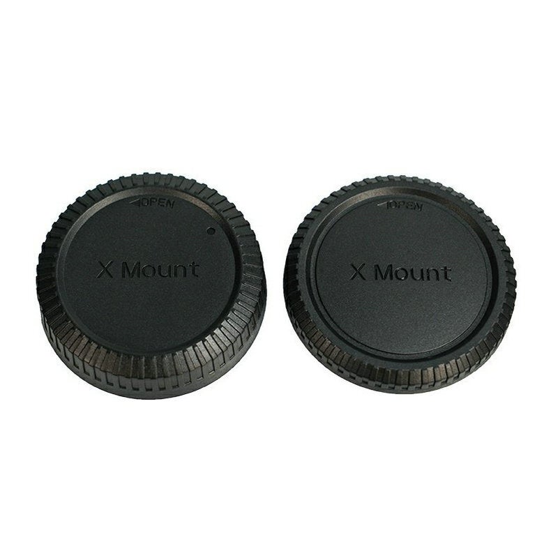 Rear Lens Cover + Camera Body Cap For Fuji Fujifilm Xs10 Xs20 Xt4 Xt5 Xt30 Xc35