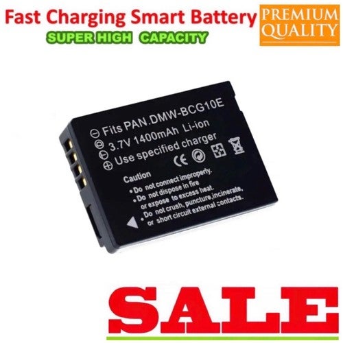 Dmw Bcg10 Battery For Panasonic Lumix Dmc-tz18 Lumix Dmc-tz18k Lumix Dmc-tz18s